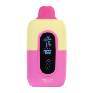 Pink Sour Straws Hidden bar